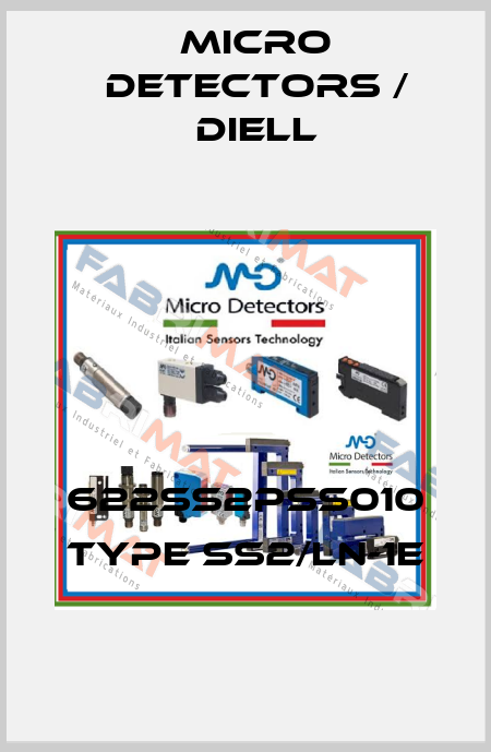 622SS2PSS010 Type SS2/LN-1E Micro Detectors / Diell
