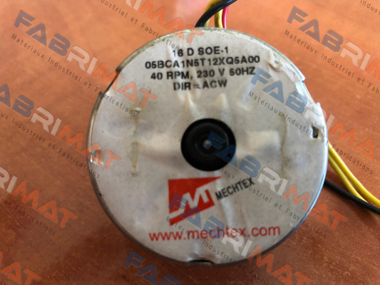 MTR4b-GB5P 40RPM 230V 50Hz Mechtex