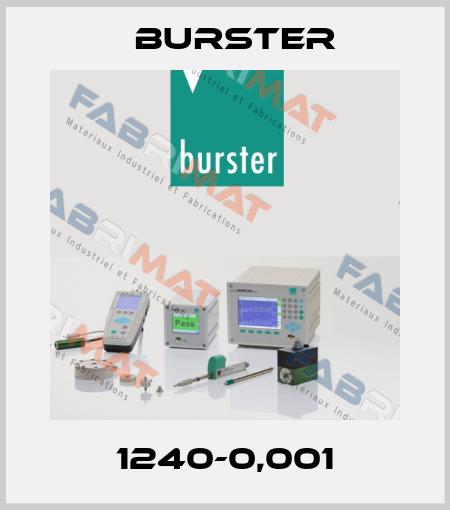 1240-0,001 Burster