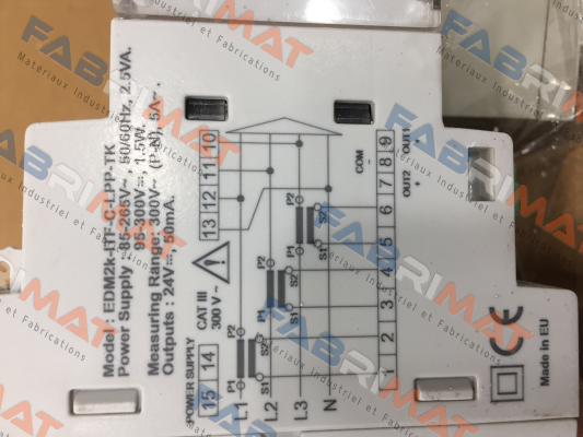 Model: EDM2k-ITF-C-LPP-TK S/N:4261190089  (OEM) Circutor