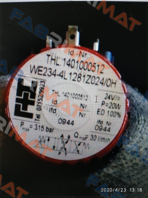 WE234-4L1281Z24/0H (THL.1401000512) Voith