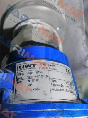 WgSG14LgS14b S/N: 001048-007 old code / new code VN2020 A01DA311AA Uwt
