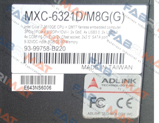 MXC-6231D/M8G Adlink