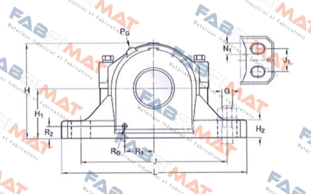 SAF 23032 K-TIMKEN Timken