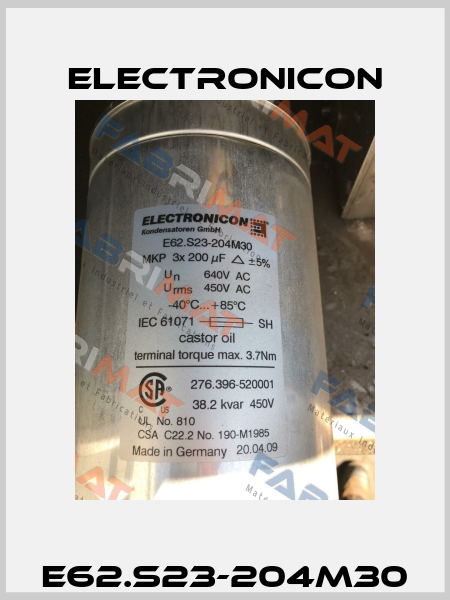E62.S23-204M30 Electronicon