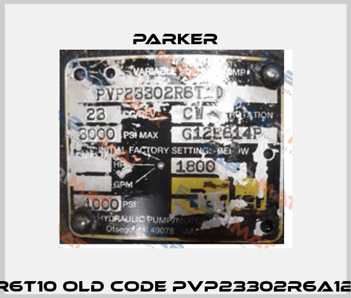 PVP23302R6T10 old code PVP23302R6A121 new code Parker