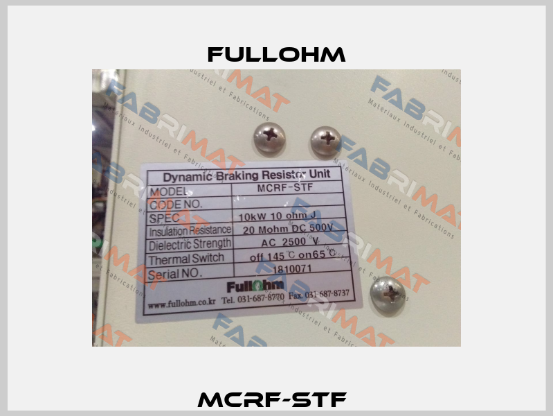 MCRF-STF  Fullohm