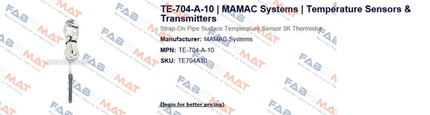 TE-704-A-10 Mamac Systems