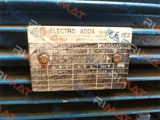 FC2A180LFECCL/4 Electro Adda