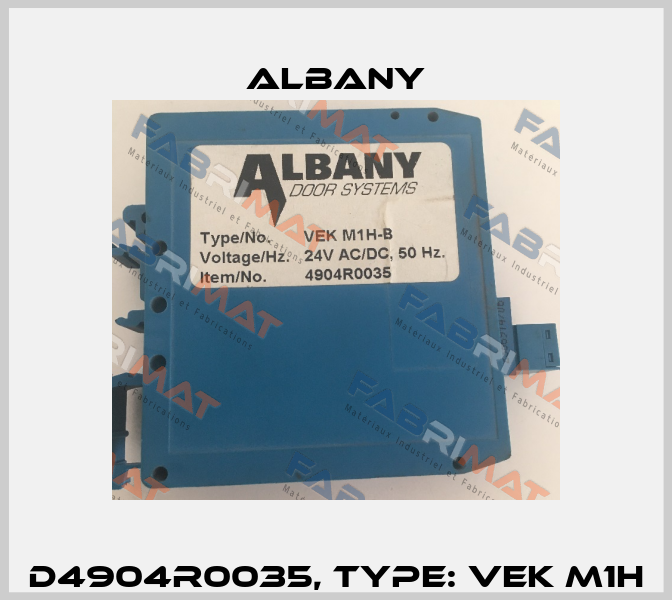 D4904R0035, Type: VEK M1H Albany