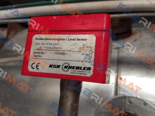 MG-AUVK10/HT/T15-L1.150/M1.000/14 Ksr Kuebler
