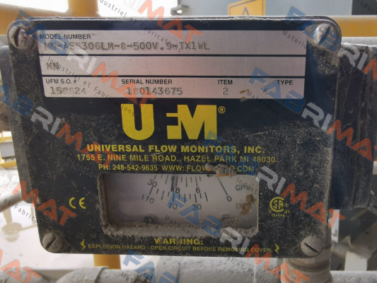 MN-ASB-30GLM-8-500V.9-TX1WL Universal flow monitors