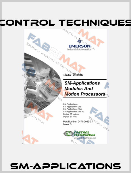 SM-Applications Control Techniques