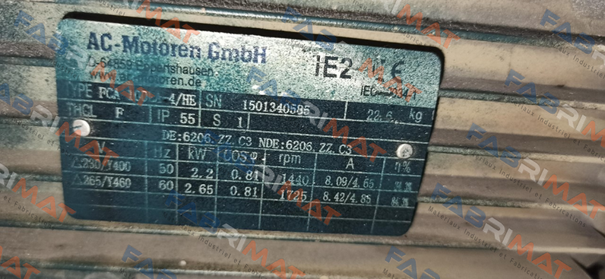 FCA 100 LA-4/HE AC Motoren