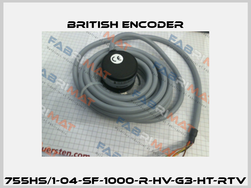 755HS/1-04-SF-1000-R-HV-G3-HT-RTV British Encoder