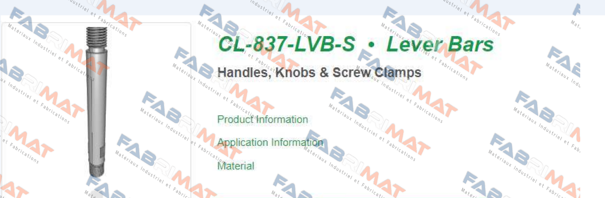 CL-837-LVB-S Carr Lane
