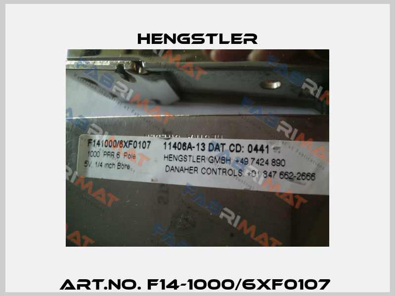 Art.No. F14-1000/6XF0107  Hengstler
