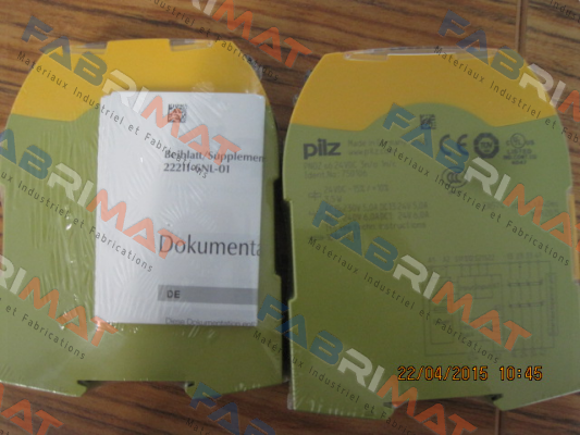 p/n: 750106, Type: PNOZ s6 24VDC 3 n/o 1 n/c Pilz
