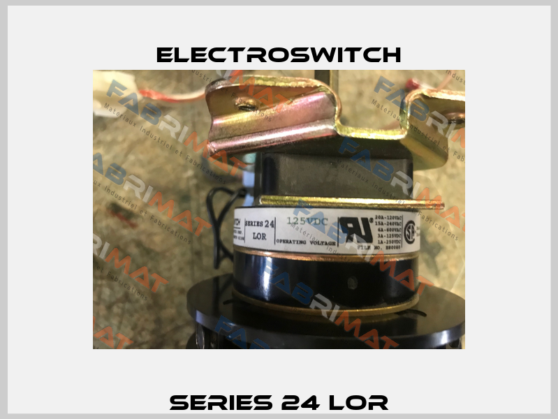 Series 24 LOR Electroswitch