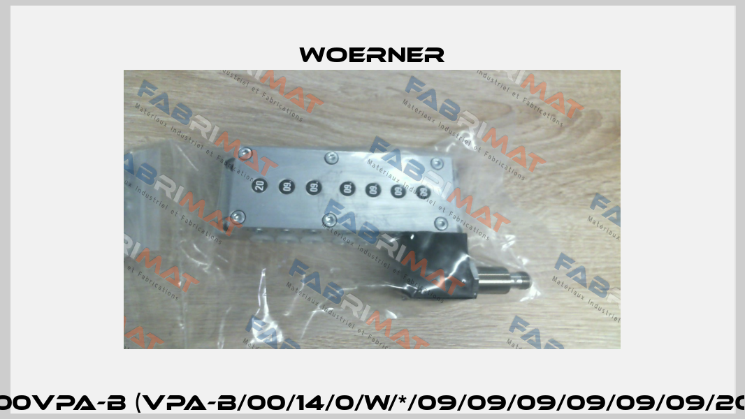 100VPA-B (VPA-B/00/14/0/W/*/09/09/09/09/09/09/20) Woerner