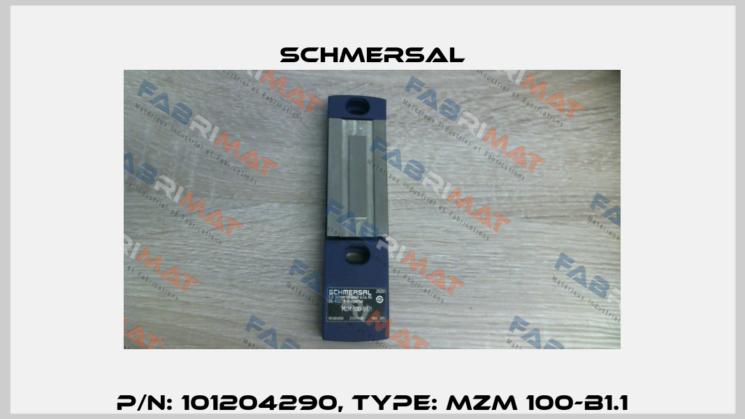 P/N: 101204290, Type: MZM 100-B1.1 Schmersal