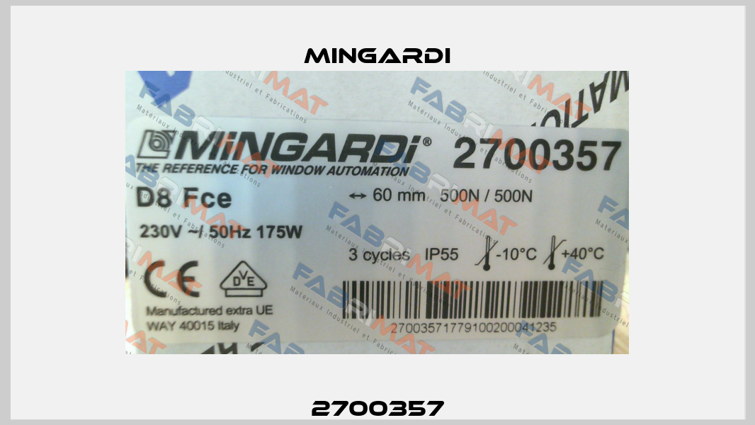 2700357 Mingardi