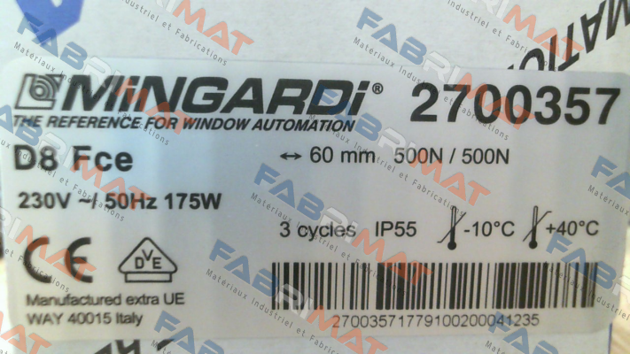 2700357 Mingardi