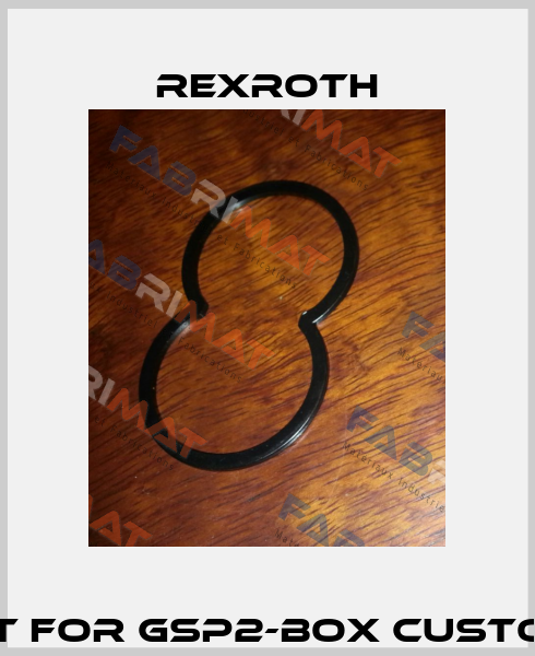 Gasket for GSP2-BOX customized  Rexroth