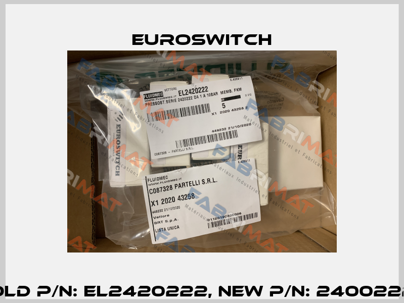 old p/n: EL2420222, new p/n: 2400222 Euroswitch