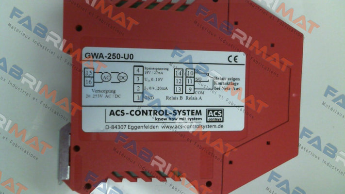 GWA-250-U0 Acs Control-System