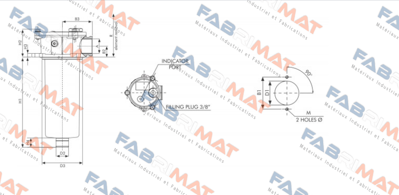 FR130C25BBB500000 Filtrec