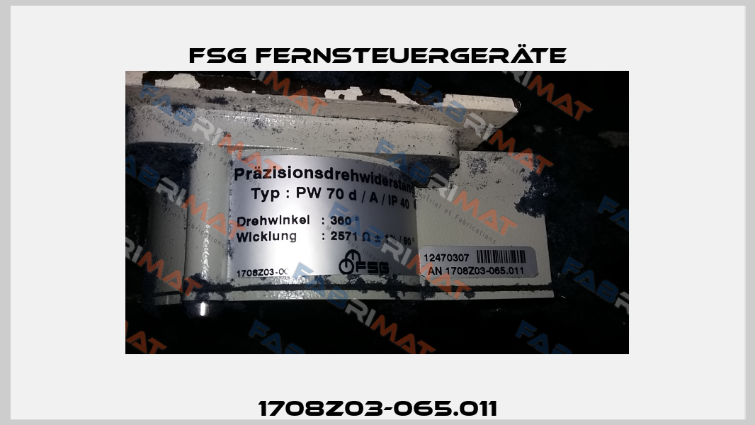 1708Z03-065.011 FSG Fernsteuergeräte