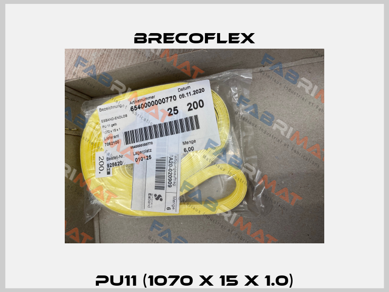 PU11 (1070 x 15 x 1.0) Brecoflex