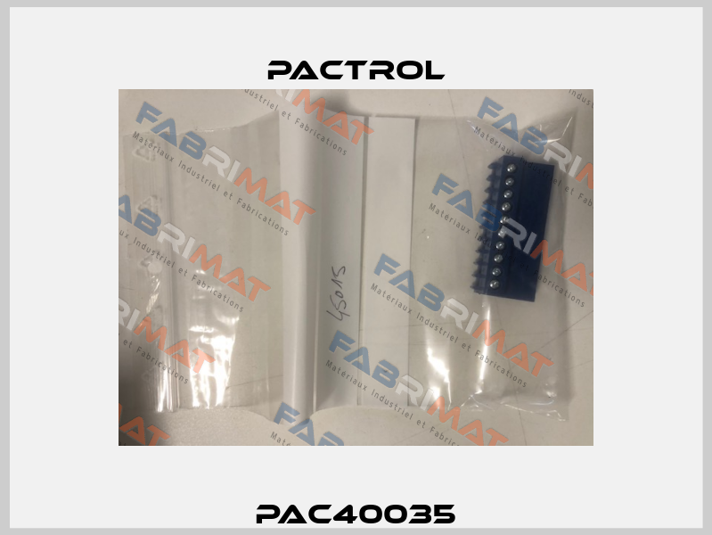 Pac40035 Pactrol