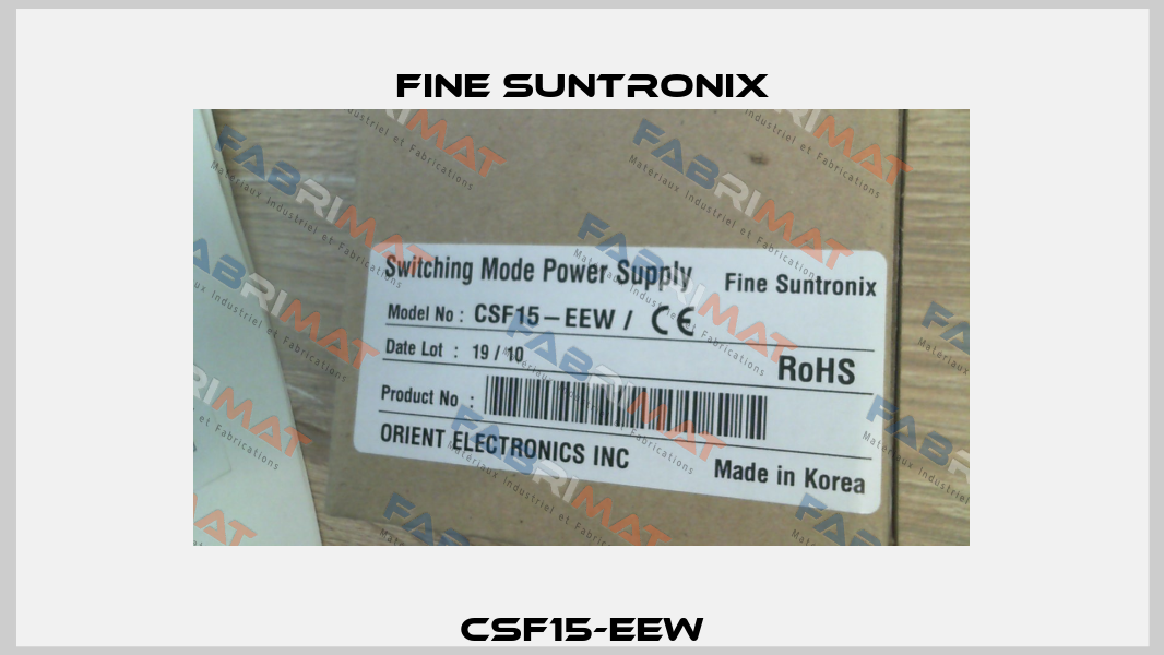 CSF15-EEW Fine Suntronix