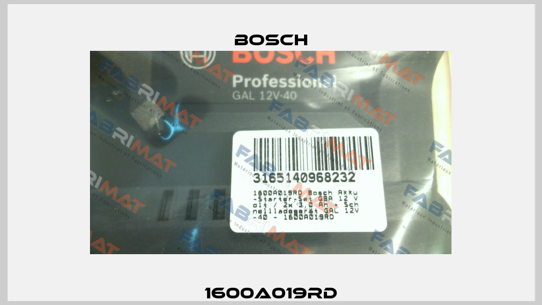 1600A019RD Bosch