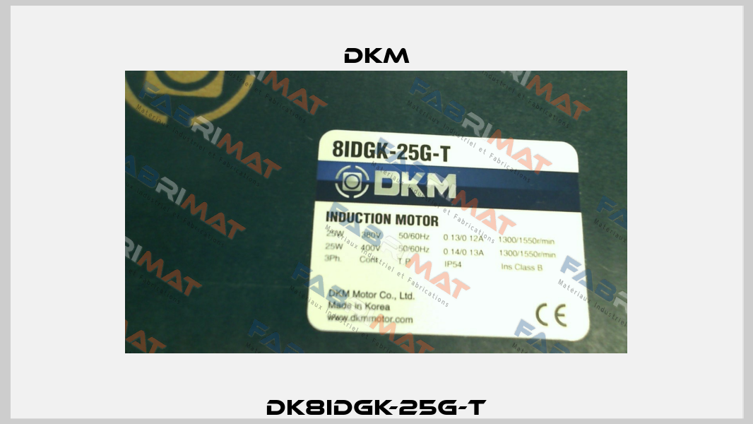 DK8IDGK-25G-T Dkm