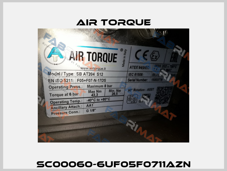 SC00060-6UF05F0711AZN Air Torque
