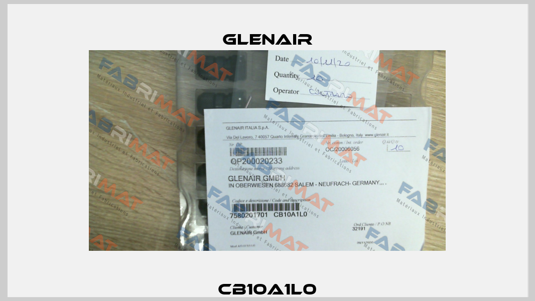 CB10A1L0 Glenair