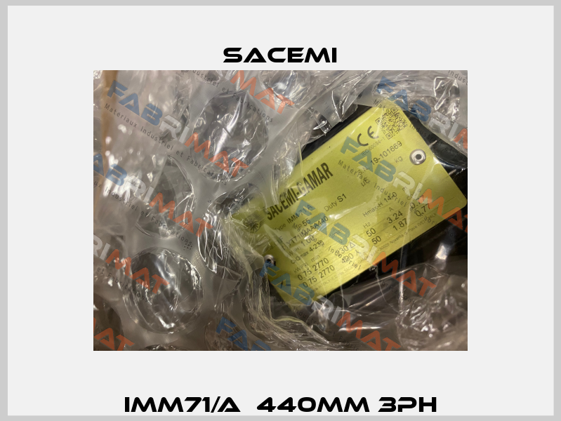 IMM71/A  440mm 3ph Sacemi