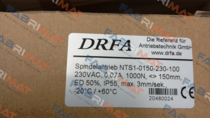 NTS1-0150-230-100 DRFA