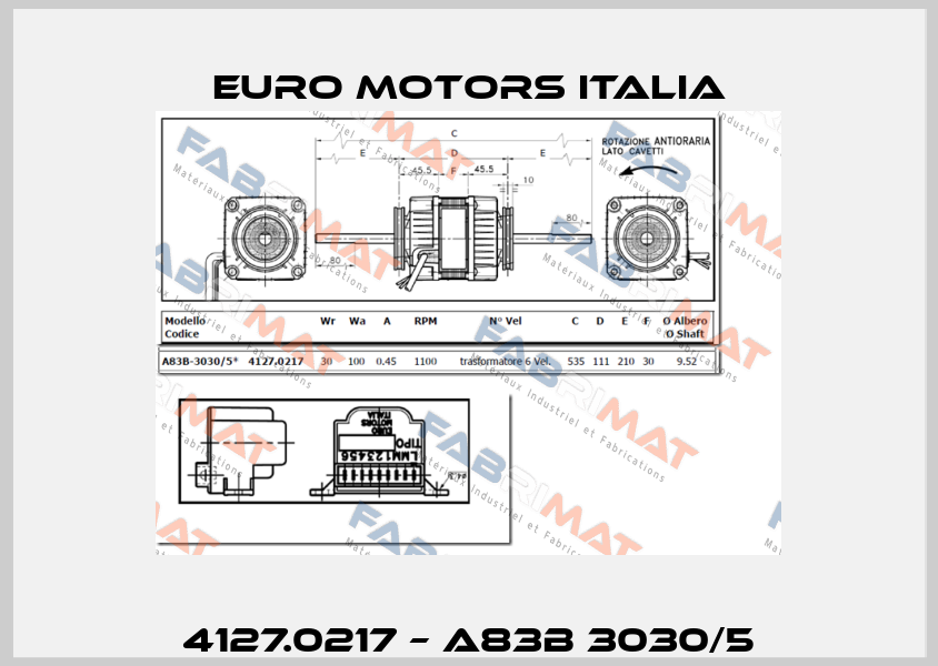 4127.0217 – A83B 3030/5 Euro Motors Italia