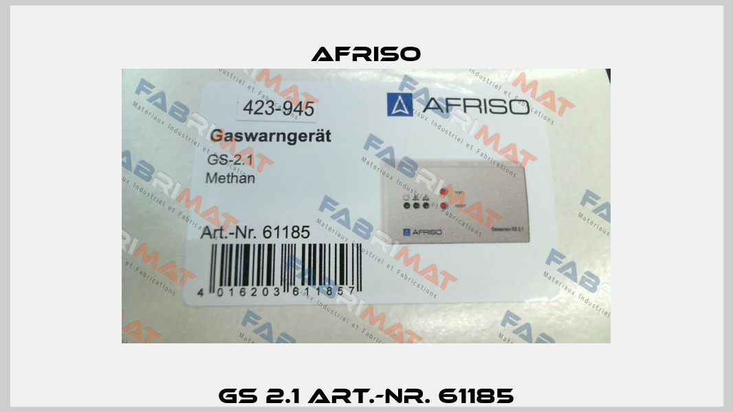 GS 2.1 Art.-Nr. 61185 Afriso