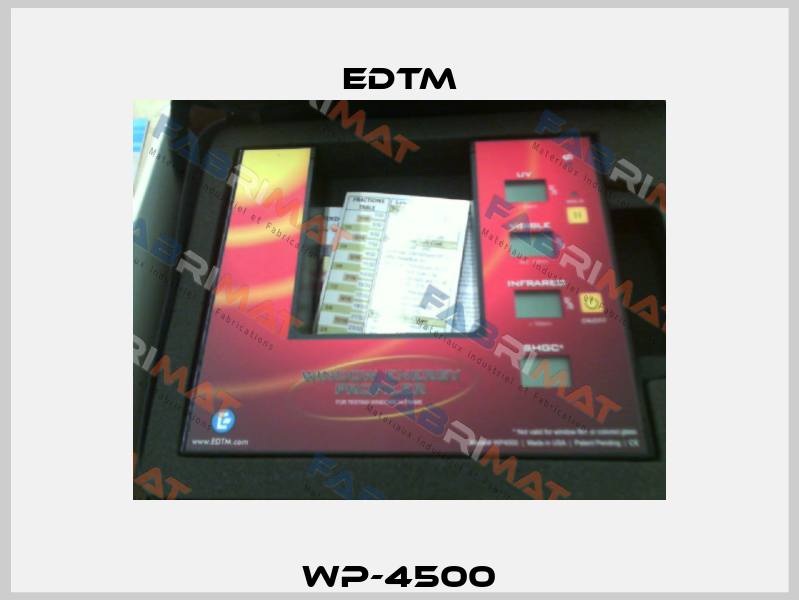 WP-4500 EDTM