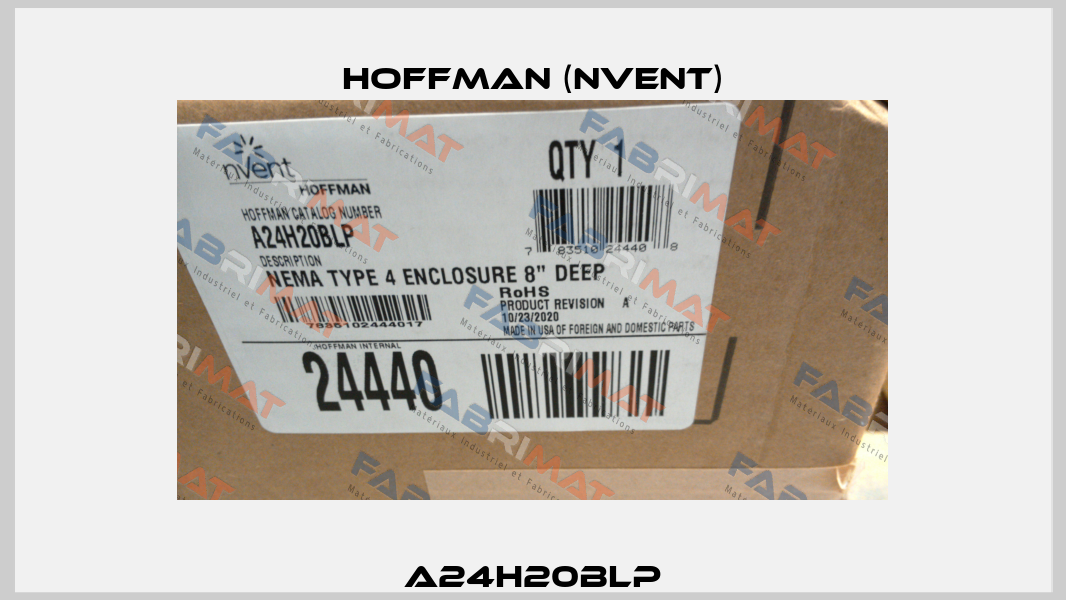 A24H20BLP Hoffman (nVent)