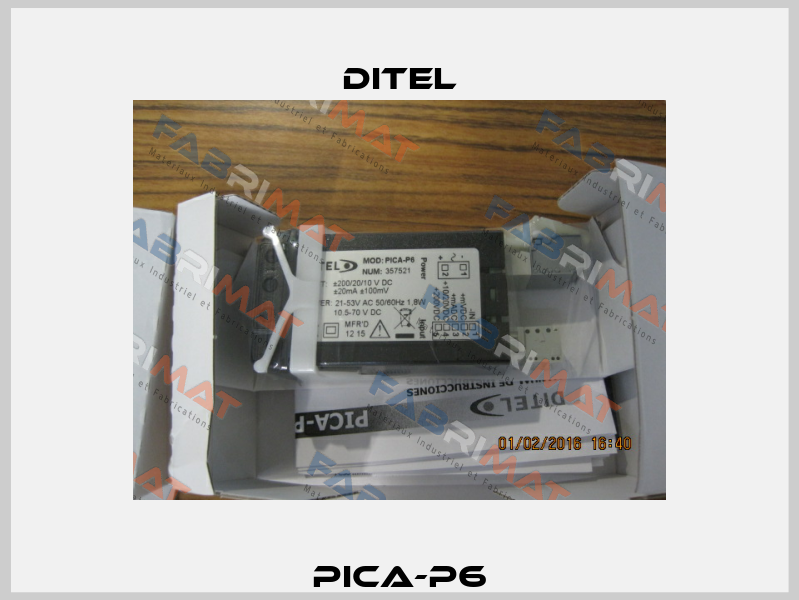 PICA-P6 Ditel