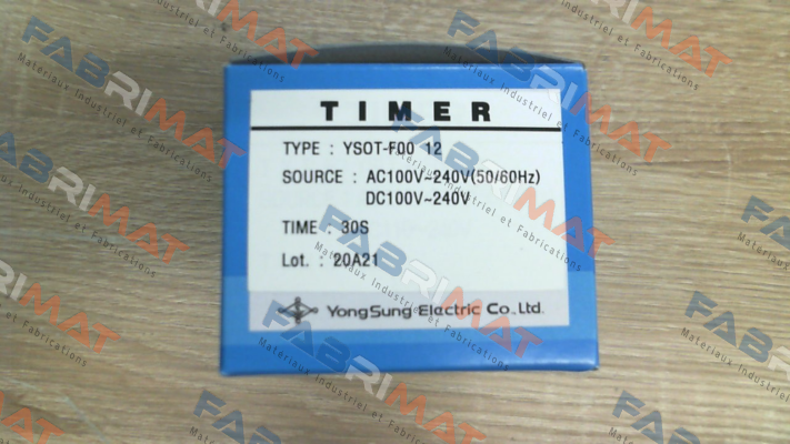YS OT-F0012 30S YongSung Electric