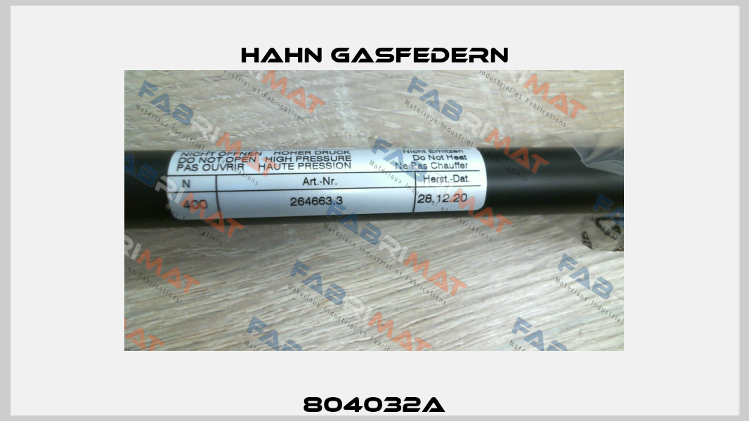 804032A Hahn Gasfedern