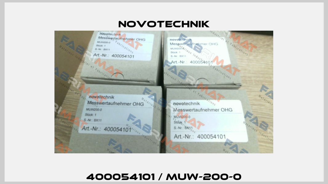 400054101 / MUW-200-0 Novotechnik