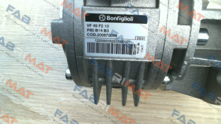 VF 49 F2 10 P80 B14 B3 Bonfiglioli